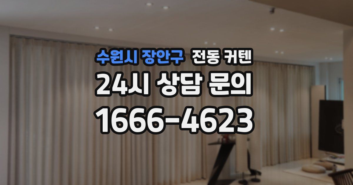 수원시 장안구 전동 커텐