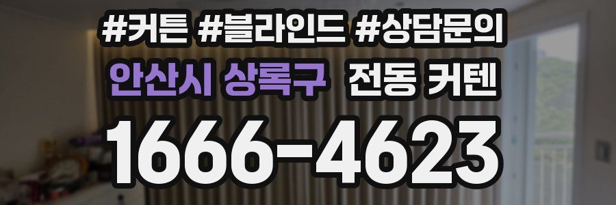 안산시 상록구 전동 커텐