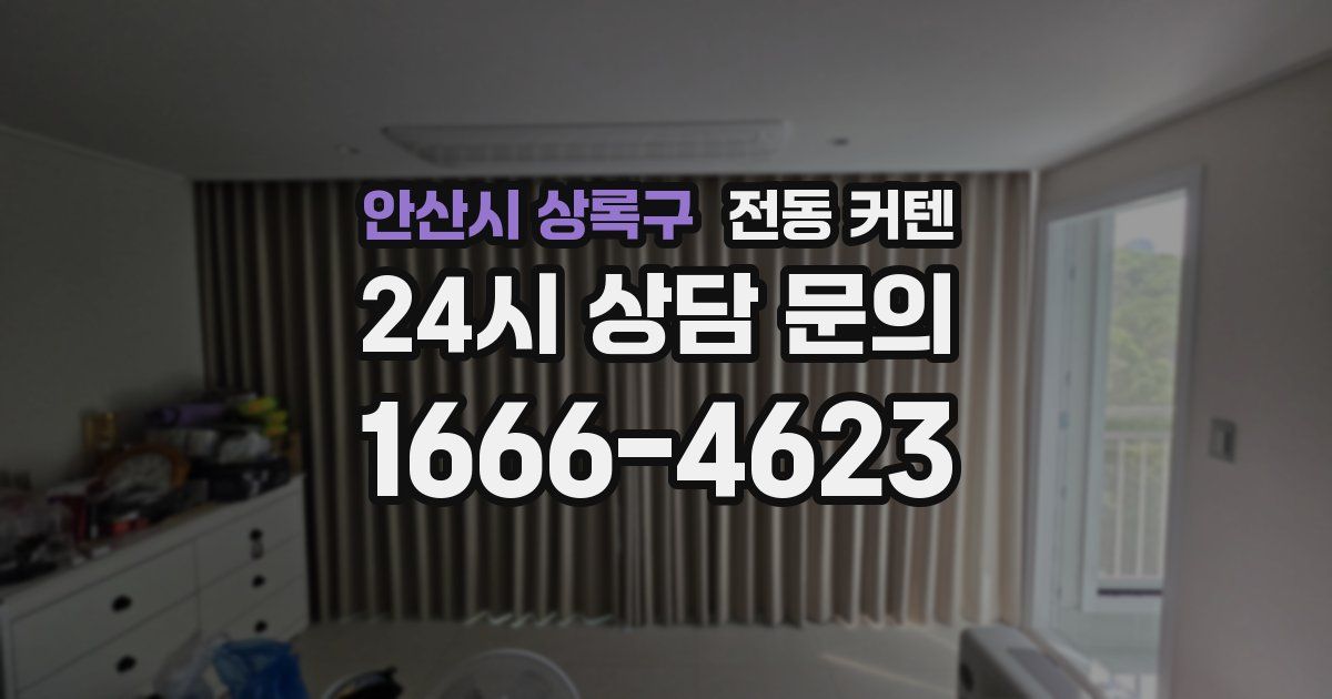 안산시 상록구 전동 커텐