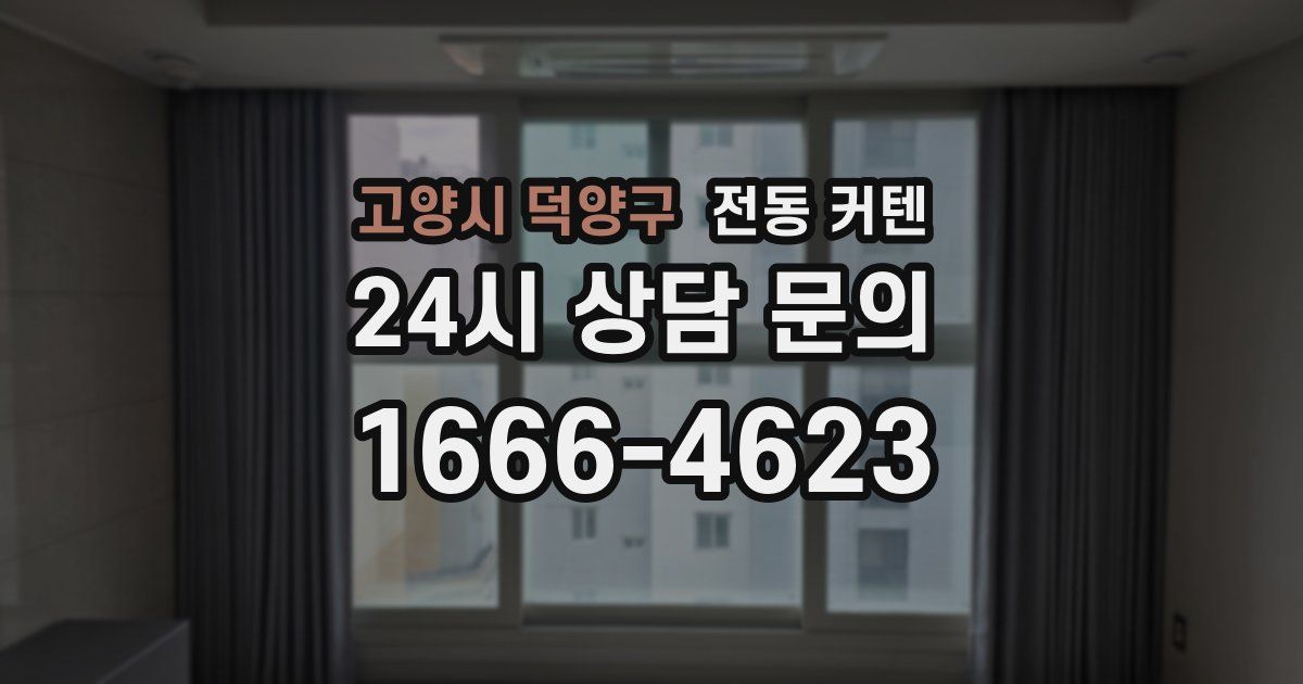 고양시 덕양구 전동 커텐