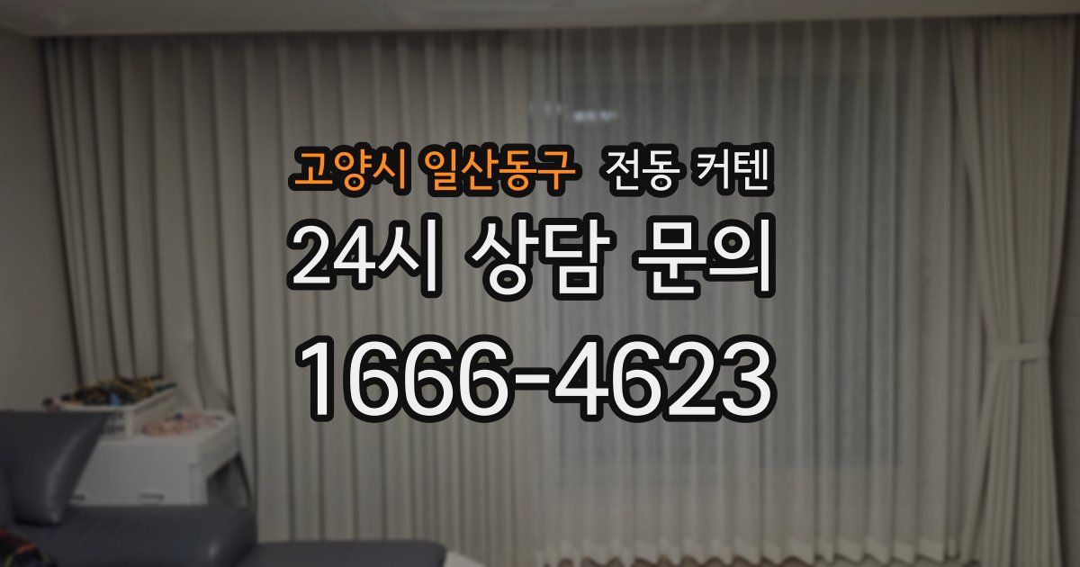 고양시 일산동구 전동 커텐