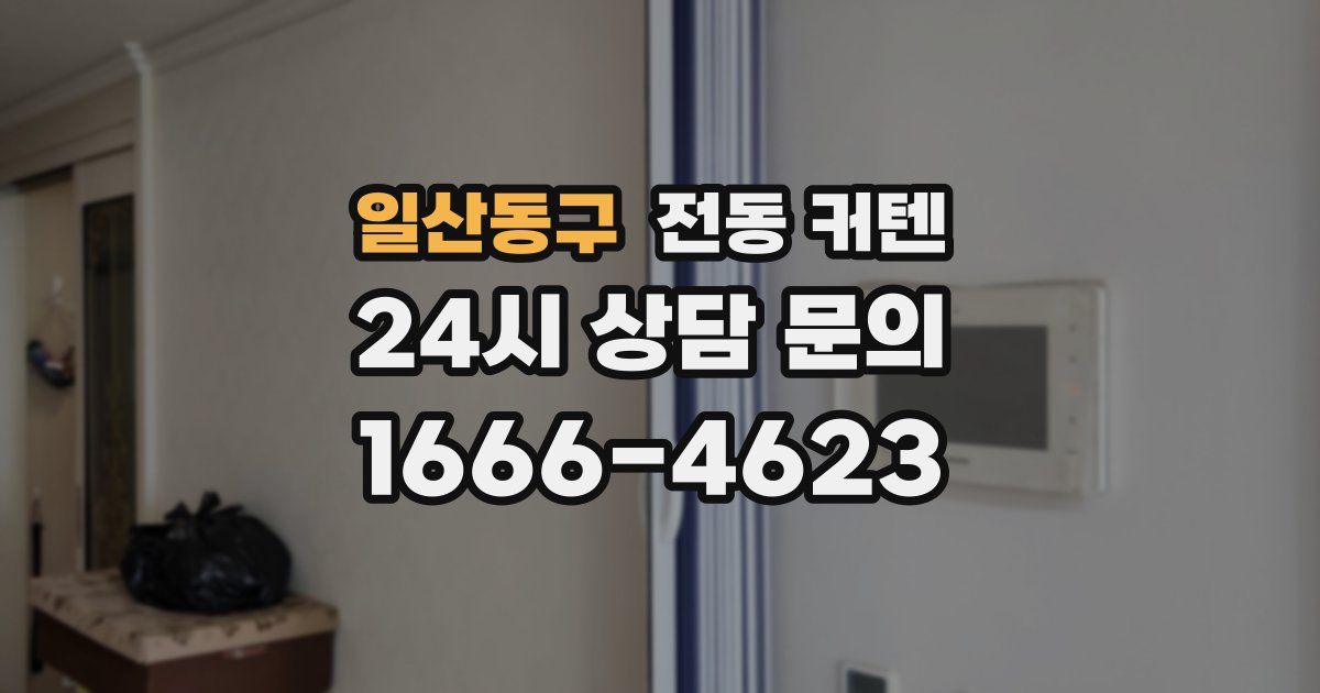 일산동구 전동 커텐