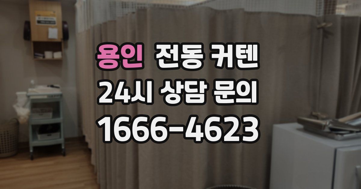 용인 전동 커텐