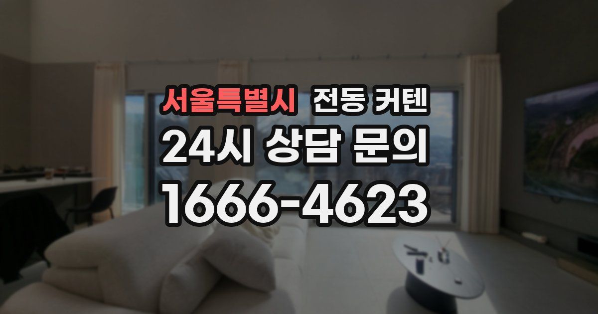 서울특별시 전동 커텐