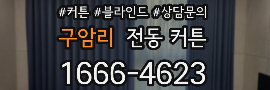 구암리 전동 커튼