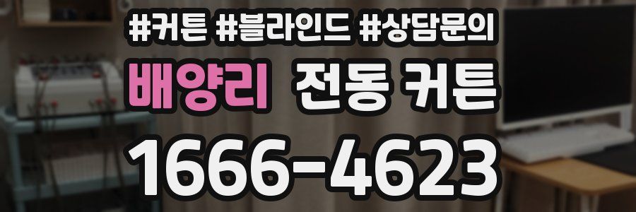 배양리 전동 커튼