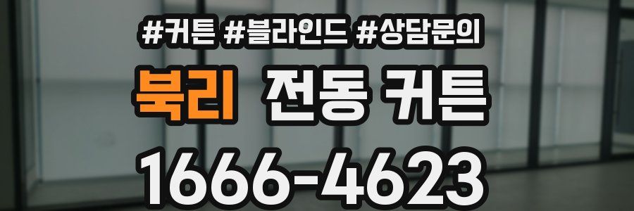 북리 전동 커튼