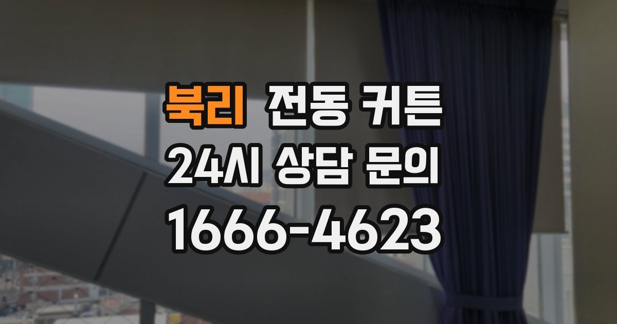 북리 전동 커튼