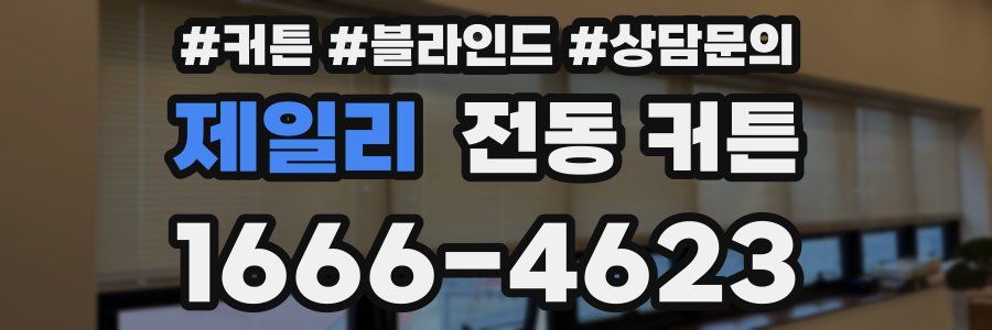 제일리 전동 커튼