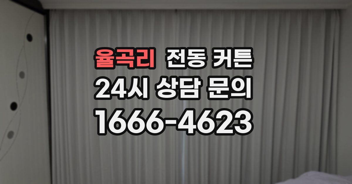 율곡리 전동 커튼