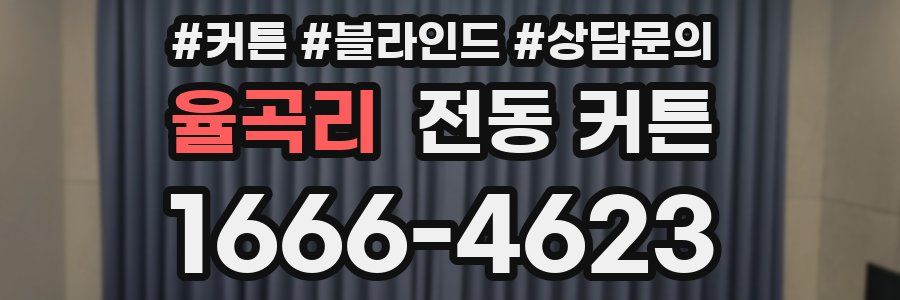 율곡리 전동 커튼