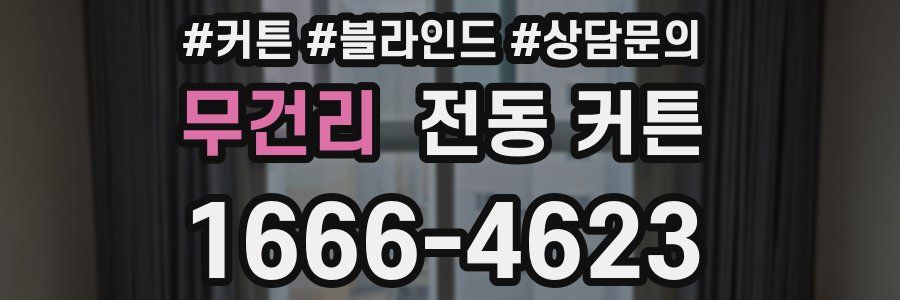 무건리 전동 커튼