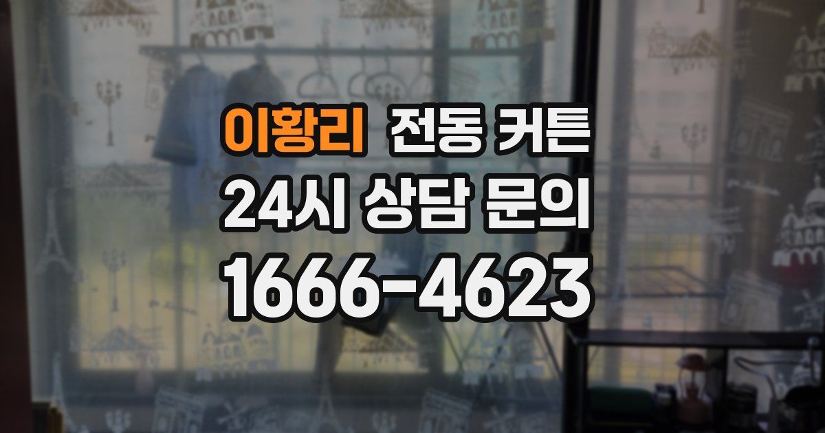 이황리 전동 커튼
