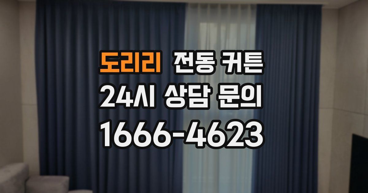 도리리 전동 커튼