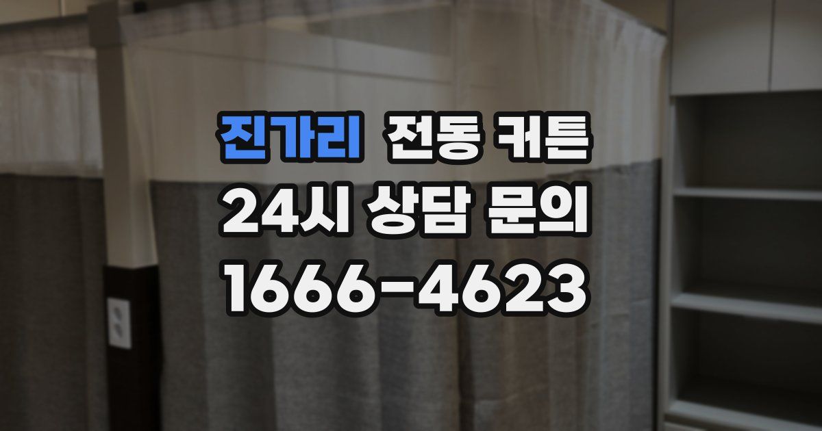 진가리 전동 커튼