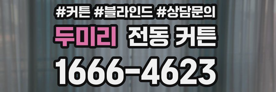 두미리 전동 커튼