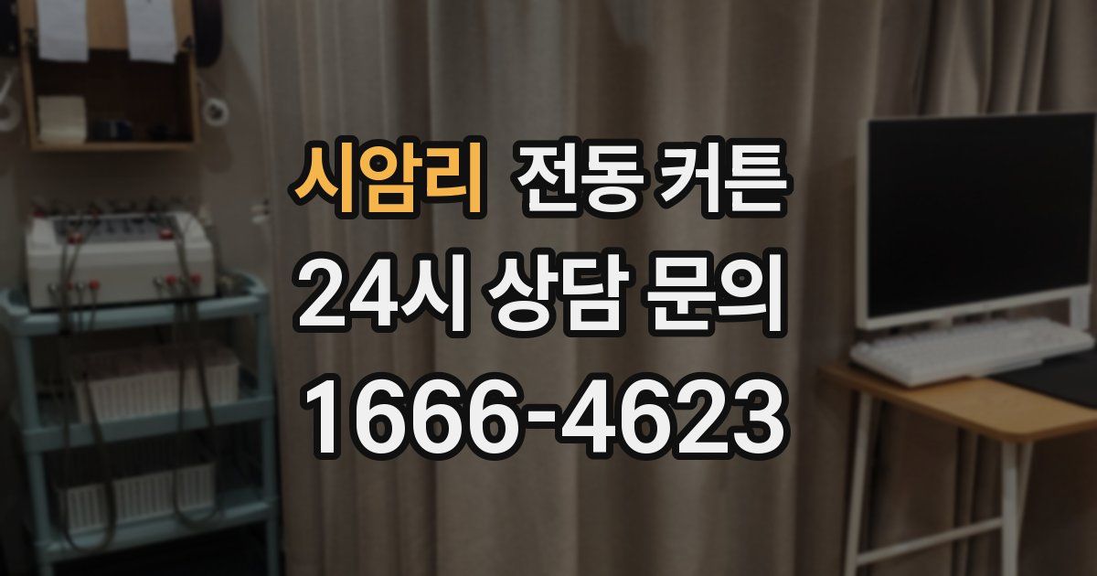 시암리 전동 커튼