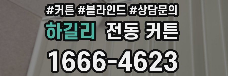 하길리 전동 커튼