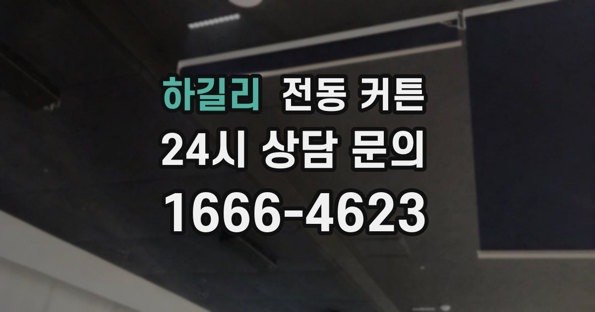 하길리 전동 커튼