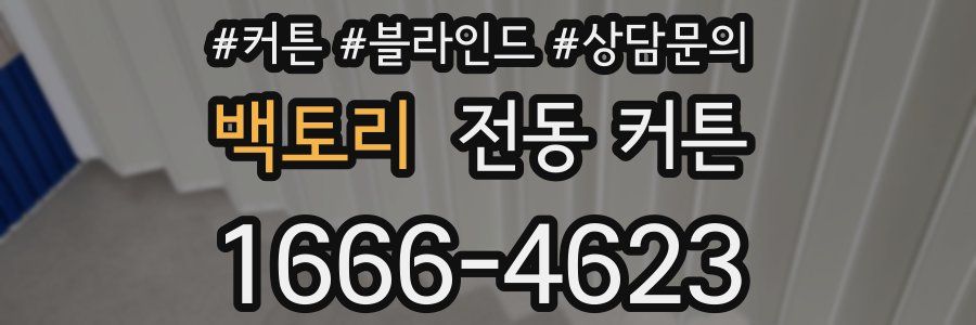 백토리 전동 커튼