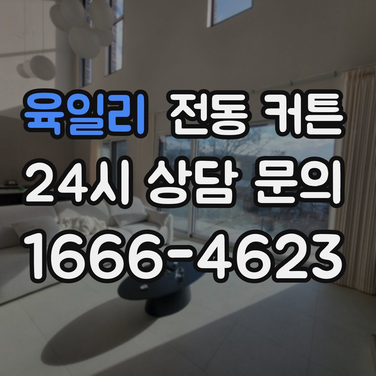 육일리 전동 커튼