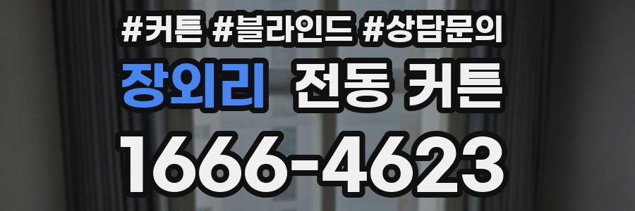 장외리 전동 커튼
