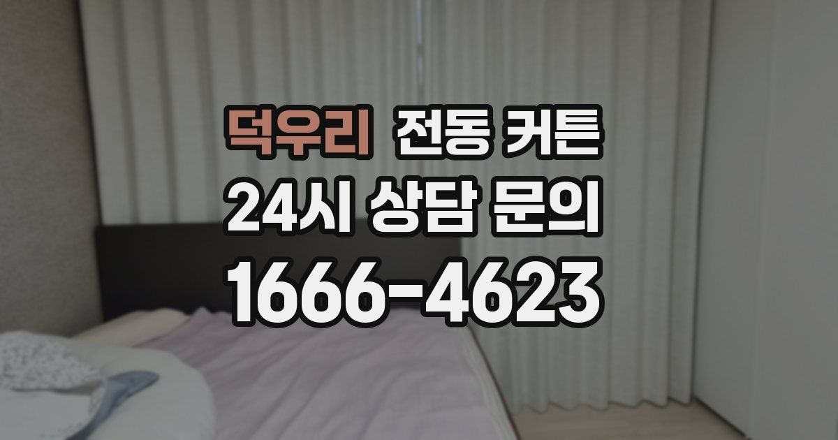 덕우리 전동 커튼