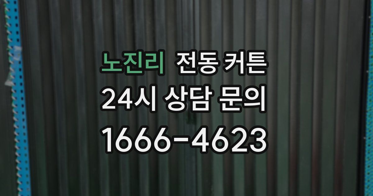 노진리 전동 커튼