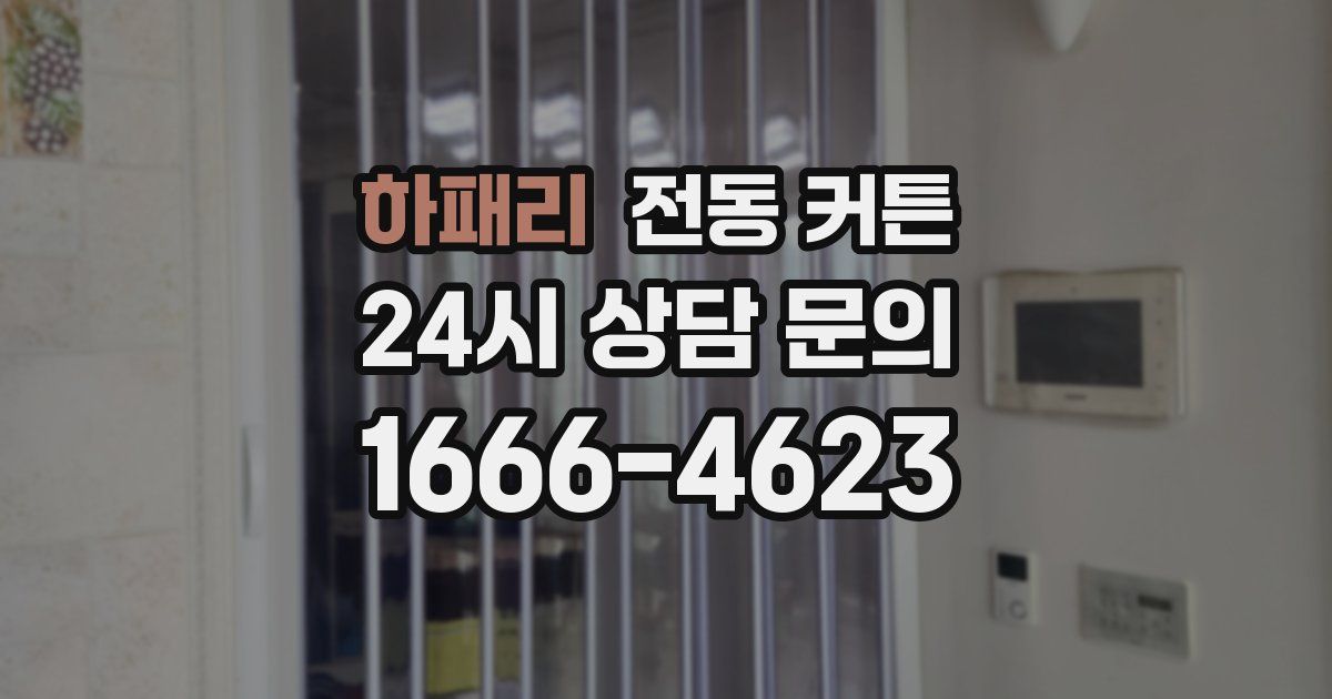 하패리 전동 커튼