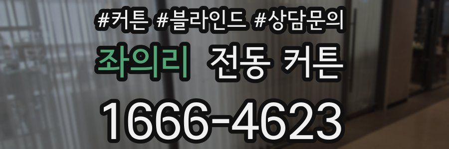 좌의리 전동 커튼