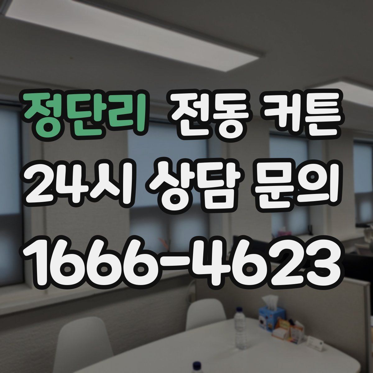 정단리 전동 커튼