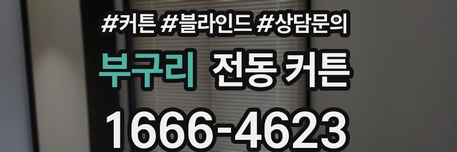 부구리 전동 커튼