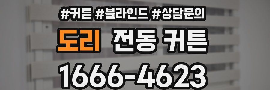 도리 전동 커튼