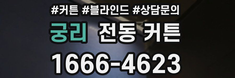 궁리 전동 커튼