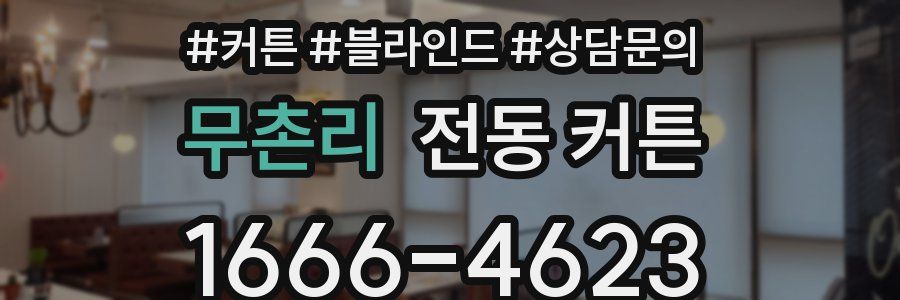 무촌리 전동 커튼