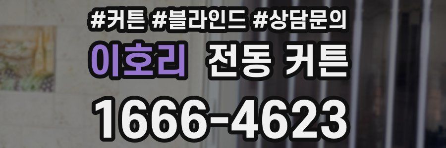 이호리 전동 커튼