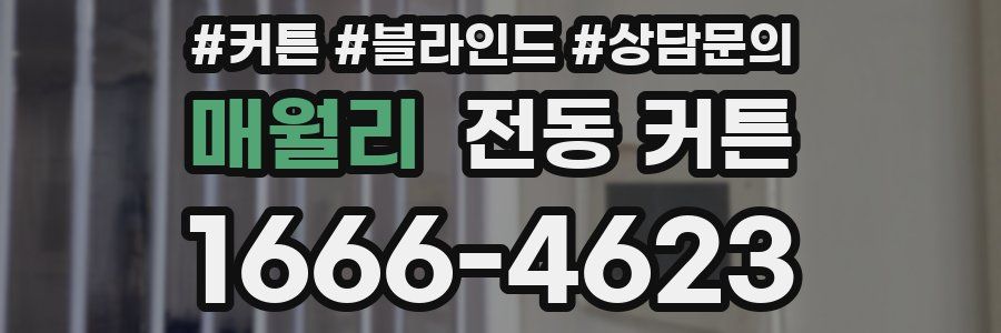 매월리 전동 커튼