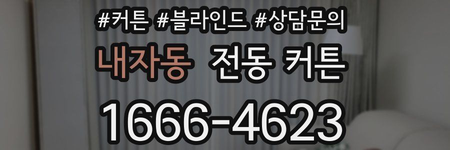 내자동 전동 커튼