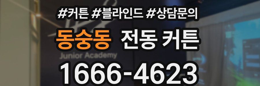 동숭동 전동 커튼