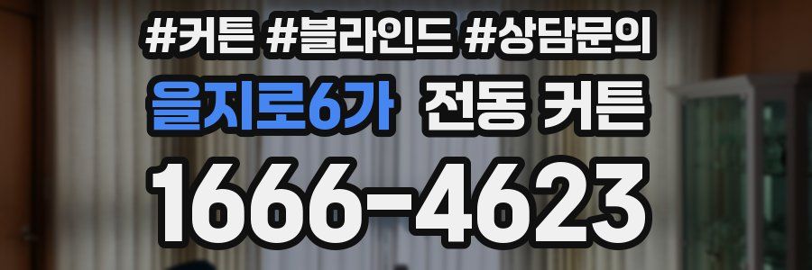 을지로6가 전동 커튼