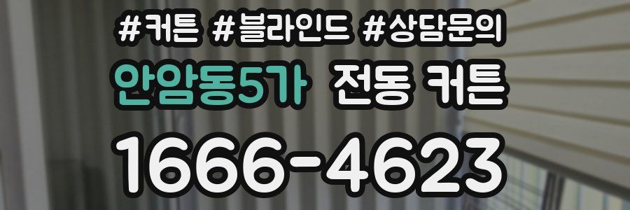 안암동5가 전동 커튼