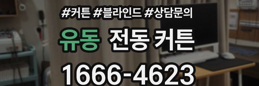유동 전동 커튼