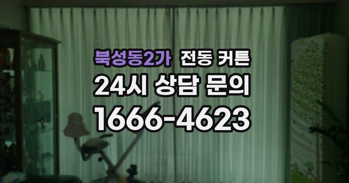 북성동2가 전동 커튼