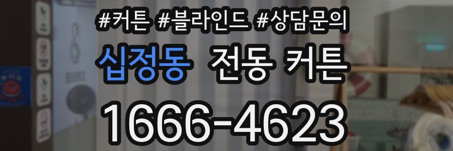 십정동 전동 커튼