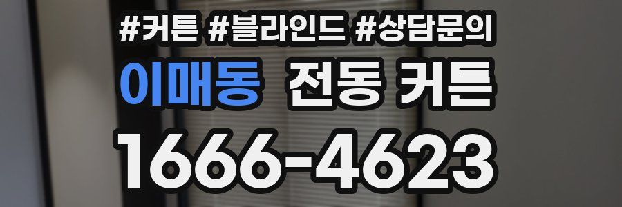 이매동 전동 커튼