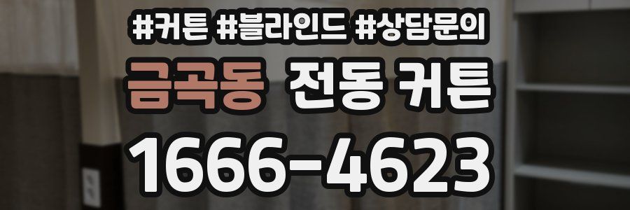 금곡동 전동 커튼