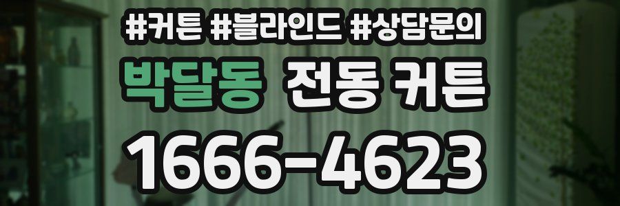 박달동 전동 커튼