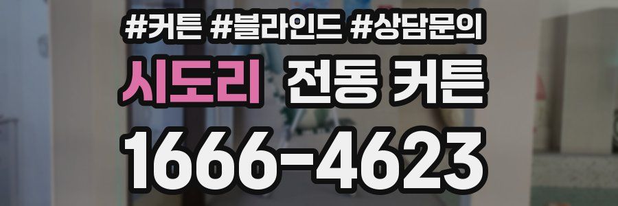 시도리 전동 커튼