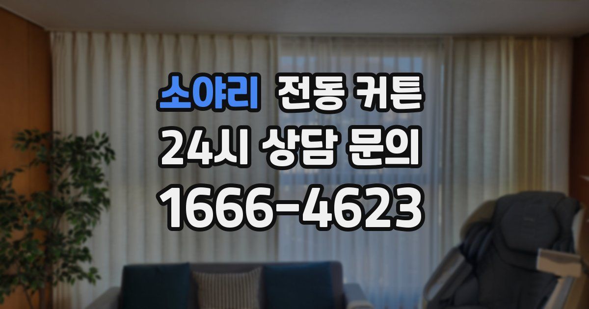 소야리 전동 커튼