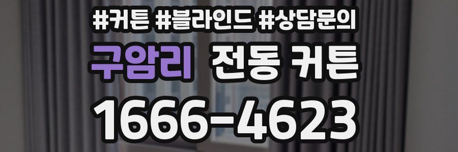 구암리 전동 커튼